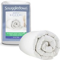 Snuggledown Scandi Duck Feather Down 10.5 Tog Duvet - White / Single
