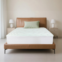 Pillowtop Memory Foam Mattress Topper - White / Single - thumbnail 3