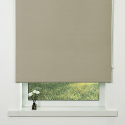 Divante Plain Blackout Roller Blind - Fawn / 120cm - thumbnail 2