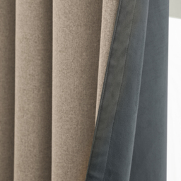 Verso Suede Blackout Eyelet Curtains - Petrol / 117cm / 137cm - thumbnail 3
