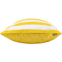 Icon Deck Stripe Outdoor Cushion (Set of 2) - Reversible Print - Yellow - thumbnail 4