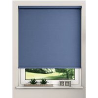 Thermal Blackout Roller Blinds - Navy / 130cm