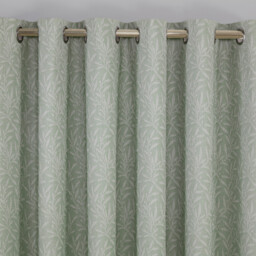 Laurel Blackout Curtain - Green / 229cm - thumbnail 3