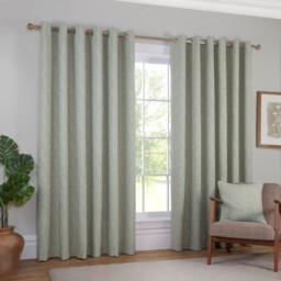 Laurel Blackout Curtain - Green / 229cm - thumbnail 2