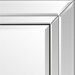 MirrorOutlet Pennington Mitred All Glass Venetian Mirror - All glass - thumbnail 2