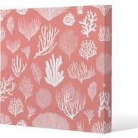 Corals and algae Canvas Print - Pink / 90cm - image 1