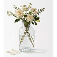 Glass Apothecary Bottle Vase - Clear