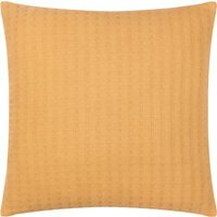 Hush Cotton Linear Cushion 45 x 45cm - Honey / Polyester - thumbnail 1