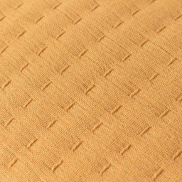 Hush Cotton Linear Cushion 45 x 45cm - Honey / Polyester - thumbnail 4