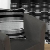 New York Cushion Cover (45x45cm) - Black / 45cm