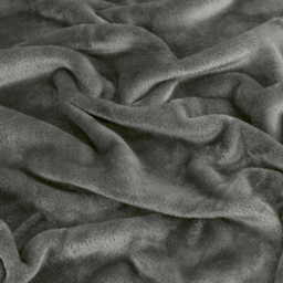 Harrow Fleece Throw - Charcoal - thumbnail 3