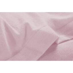 Flannelette Brushed Cotton Sheet Set - Pink / Superking - thumbnail 2