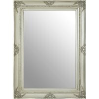 Adelere Ornate Metallic Foliage Wall Mirror - Silver