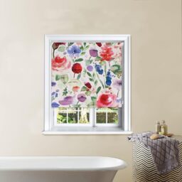 Lister Cartwright Floral Patterned Blackout Roller Blinds - Summer / 60 x 160 - thumbnail 2
