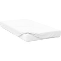 200 Thread Count Egyptian Cotton Fitted Sheet - BM113 - White / Single / NA / See the label