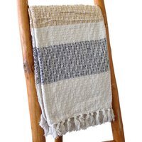 Boho Comfort Throw Mellow Mattala Cotton Blanket - Multi