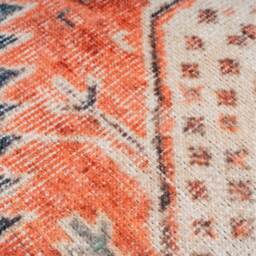 Navy Blue Terracotta Distressed Persian Style Non Slip Washable Area Rug - Navy Terracotta / 110 x 60cm - thumbnail 3