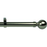 Metal Eyelet Pole - Silver / 120cm / 2kg