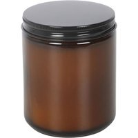 Mystic Moon Sage Lavender Amber Candle Calm Burn - Brown