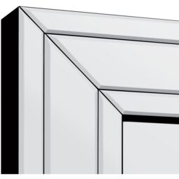 MirrorOutlet Triple Bevel Large Modern Venetian Cheval Mirror 150 X 40cm - All glass - thumbnail 4