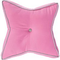 Star Shaped Floor Cushion - Pink Grey