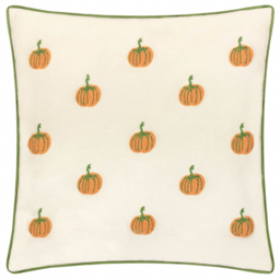 Pumpkin Spice Tufted Velvet Cushion Cover 45 x 45cm - Multi - thumbnail 2