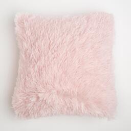 Pack of Fluffy Fleece Cushion Covers - Pink / 45cm / 4 - thumbnail 4