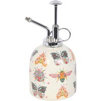 Floral Bug Print Ceramic Plant Mister - Multicolour - image 1