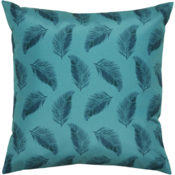 Vibrant Parrots Outdoor Cushion Cover - Multicolour/Teal - thumbnail 3