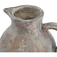 Mediterranean Charm Terracotta Jug - Brown