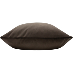 Sunningdale Velvet Cushion - Truffle / 50cm / Polyester - thumbnail 2