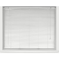 25mm Aluminium Venetian Blind - White / 195cm / 195cm Width x 150cm Drop / 150cm