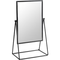 22 x 39cm Rectangle Makeup Mirror - Black / 1 - image 1