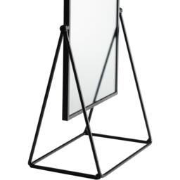 22 x 39cm Rectangle Makeup Mirror - Black / 1 - thumbnail 2
