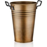 The Mia Black Vase - Gold - thumbnail 1