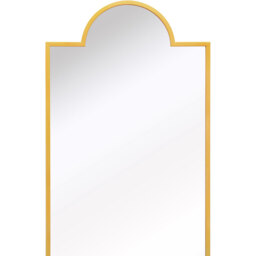 MirrorOutlet The Genestra Crown Modern Garden Mirror - Gold / 170cm - thumbnail 3