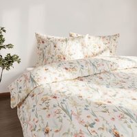 Studio Edition Spring Meadow Pearl Duvet Cover Set - Neutral / Single