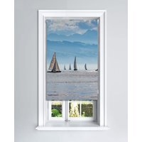 Lister Cartwright Photographic Scenic Sailing Design Blackout Roller Blinds - Scenic Sailing / 90 X 160 CM