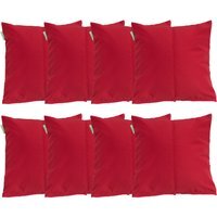 "Premium 18"" Centre Join Garden Scatter Cushion - Red / 8" - image 1