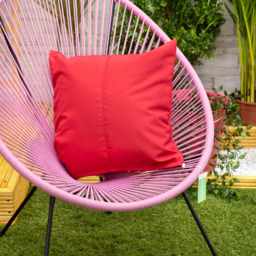 "Premium 18"" Centre Join Garden Scatter Cushion - Red / 8" - thumbnail 2