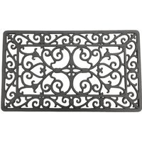 Cast Iron Door Mat - Black