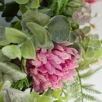 Luxury Artificial Wreath - Pink Floral Wreath / 45cm - image 1