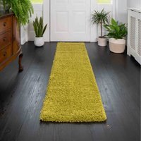 Soft Shaggy Area Rug - Fern Green / 230 x 60cm - thumbnail 1