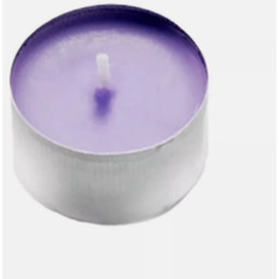 10pk Scented Tea Lights Candles - Lavender - thumbnail 2