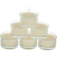 6Pcs Vegetable Wax Scented Candle Set - White