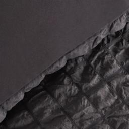 Geo Seersucker Duvet Set - Charcoal / King - thumbnail 3