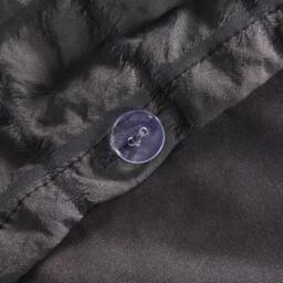 Geo Seersucker Duvet Set - Charcoal / King - thumbnail 4