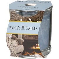 Price's Cosy Nights Scented Jar Candle - Blue