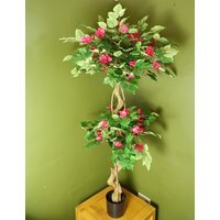 Leaf Pink Japanese Artificial Silk Bougainvillea Tree - Pink