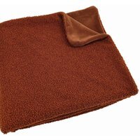 Blake Boucle Throw - Rust